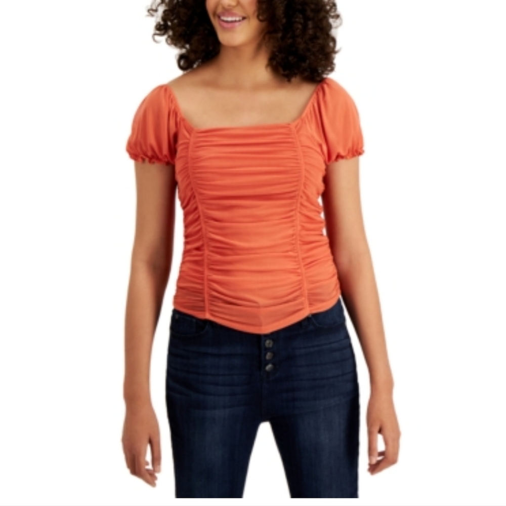 Crave Fame XL Coral Top NWTS